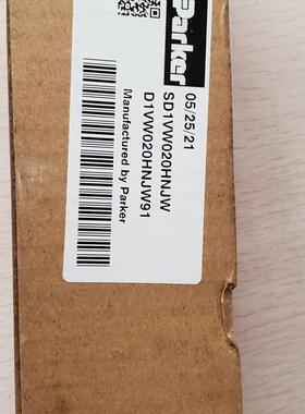 SD1VW020HNJW D1VW020HNJW91 电磁阀 Parker工控液压元件议价维修