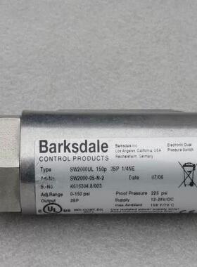 SW2000UL 压力开关 Barksdale巴士德工控配件议价维修