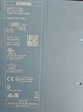 6es7516-3an01-0ab0 CPU工控PLC模块 裸机议价维修