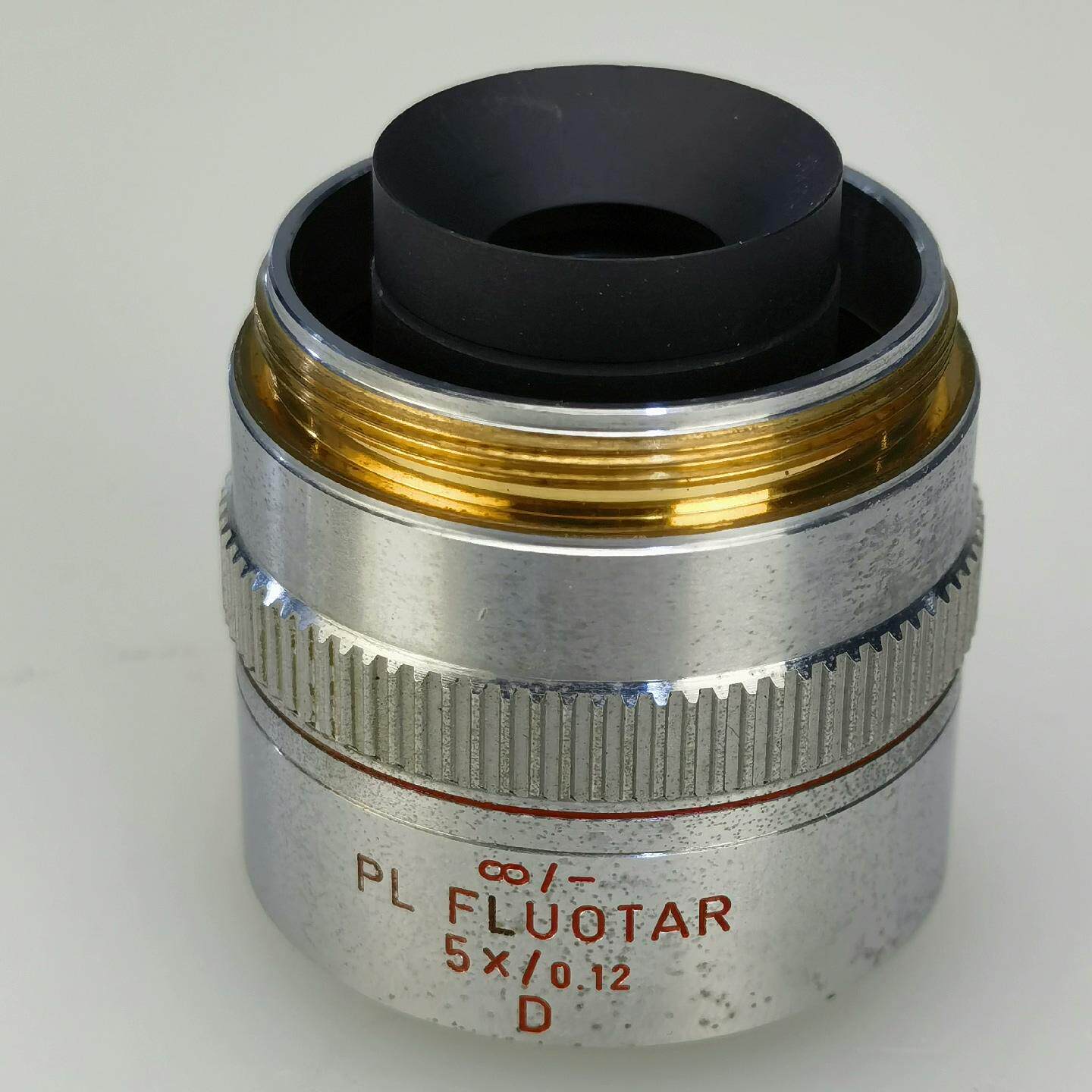 PL FLUOTAR 5X/0.12 D 显微镜物镜 徕卡实验室光学配件议价维修