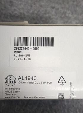 AL1940 IO-Link主站模块 易福门工控自动化模块议价维修
