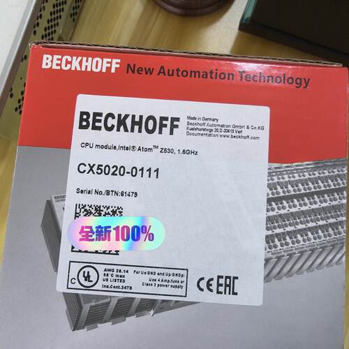 CX5020-0111 倍福BECKHOFF CPU模块工控控制器议价维修