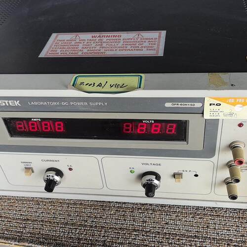 GPR-60H15D 实验室直流电源供应器 可调稳压工业电源议价维修