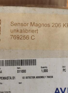 769256 C Magnos 206 KFZ ABB工业传感器 工控自动化配件议价维修