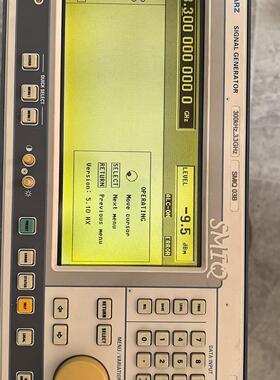 SMIQ03B 信号发生器 罗德与施瓦茨 300KHz-3.3GHz议价维修