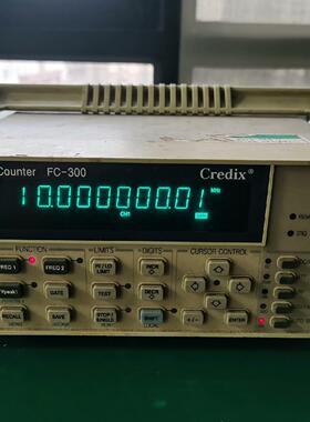 FC-300 Credix 频率计数器 高精度电子测量测试仪器议价维修