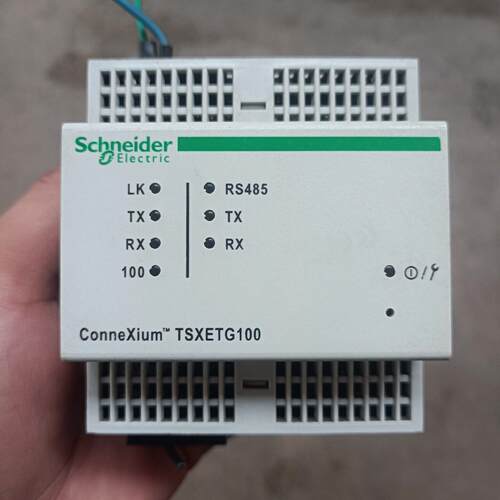 TSXETG100 Ethernet Modbus网关 RS485工业通讯转换模块议价维修