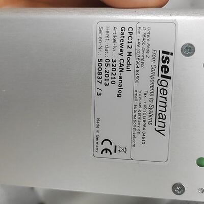 CPC12 320 isel定位控制器 CANopen网关模块议价维修