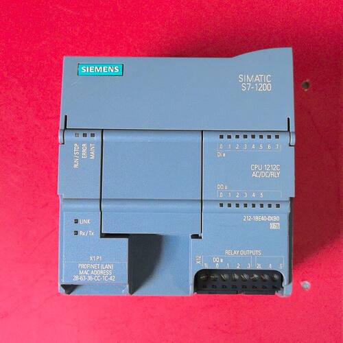 6ES721 212-1BE40-0XB0 PLC模块 CPU 1212C S7-1200议价维修