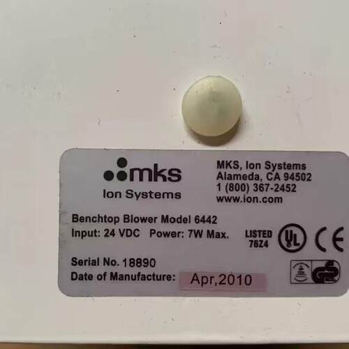 6442 桌面吹风机 24VDC输入 MKS Ion Systems议价维修