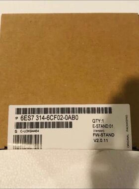 6ES7314-6CF02-0AB0 PLC模块 工业自动化控制组件议价维修