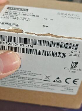 6ES7235-0KD22-0XA8 模拟输入输模组 EM235 S7-200CN议价维修