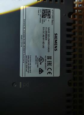 6AV2123-2MB03-0AX0 KTP1200 Basic 触摸屏 工业人机界面议价维修