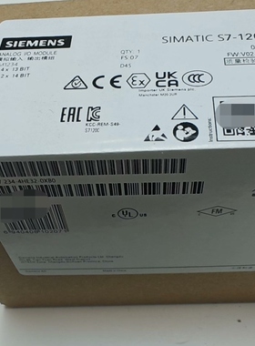 6ES7234-4HE32-0XB0 SM1234 模拟输入输IO模组 工控模块议价维修