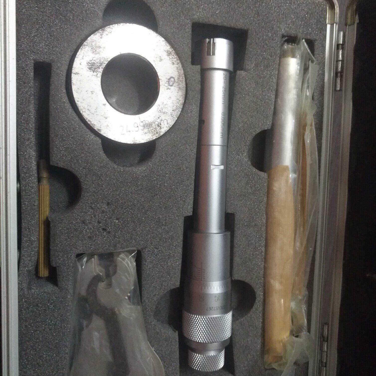 20-25mm 青量三点内径千分尺 精度0.005mm 内径测量工具议价维修 - 实物图