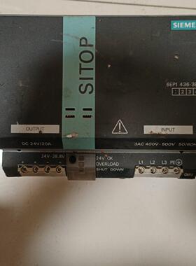 6EP1436-3BA00 工业电源 SITOP DC24V 20A 工控设备电源议价维修