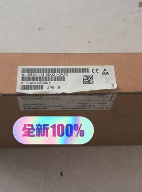 6SN1118-0DJ21-0AA2 SIMODRIVE 数控工控驱动控制模块议价维修