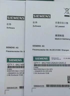 6AU1400-2QA20-0AA0-Z 控制器程序CF卡 工控自动化配件议价维修