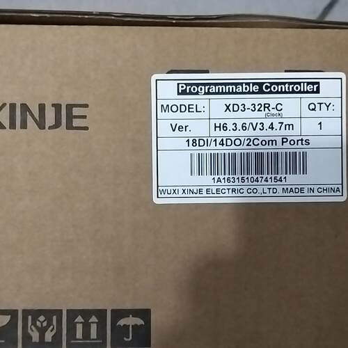 XD3-32R-C 信捷PLC可编程控制器 18DI/14DO/2Com议价维修