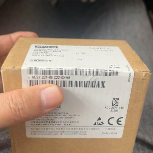 6ES7 231-0HC22-0XA8 模拟输入模块 S7-200CN 工控模块议价维修