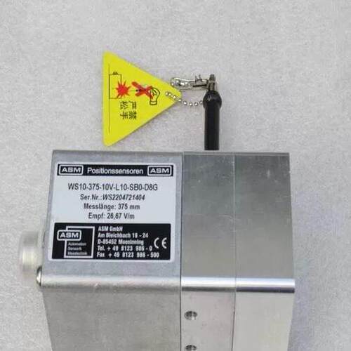 WS10-375-10V-L10-SB0-D8G ASM位移传感器 工业位置传感议价维修