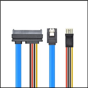 包邮 小4P公转SATA3 10硬盘供电和数据线 6G数据供电一体 gen8