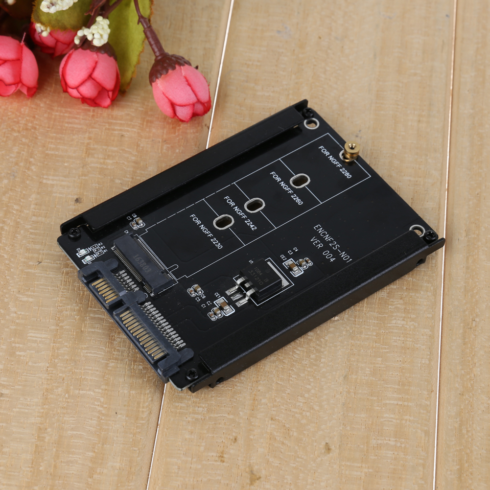 M.2转SATA3转接卡NGFF KEY B-M SSD固态硬盘转6G转接头不支持NVME