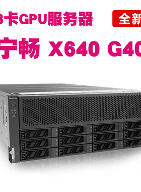 8卡机GPU服务器深度学习 超云-R8428G12国鑫-AS4110G宁畅-X640G40