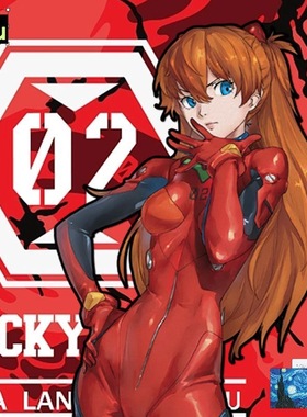 新世纪福音战士绫波丽明日香汽车贴纸划痕遮挡装饰防水防晒贴画