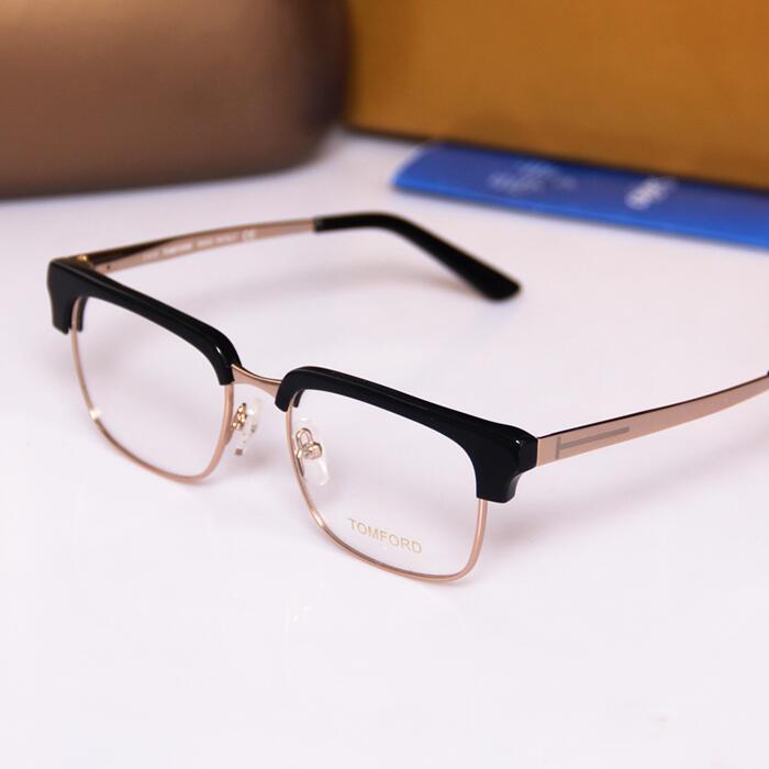 板材加金属成品近视全框眼镜架方框平光防蓝光男女韩版眼睛框架潮