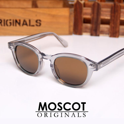 MOSCOT偏光圆框板材男女太阳眼镜
