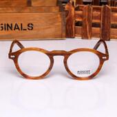 moscot玛士高圆框板材眼镜架粗全框平光老花近视男女复古个性 镜架