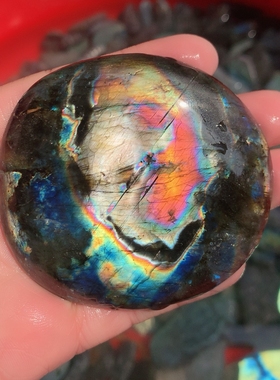 拉长石吊坠云朵银镶嵌芬兰矿黑体灰月光紫彩蓝绿金黄绿色不规则形