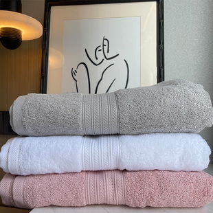 香港玛品Mapping纯棉重磅大浴巾希尔顿五星级酒店亲肤吸水不掉毛