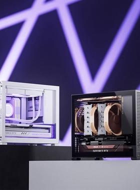 Jonsbo乔思伯D32 PRO版 背线可调/支持背插MATX主板 桌面小机箱