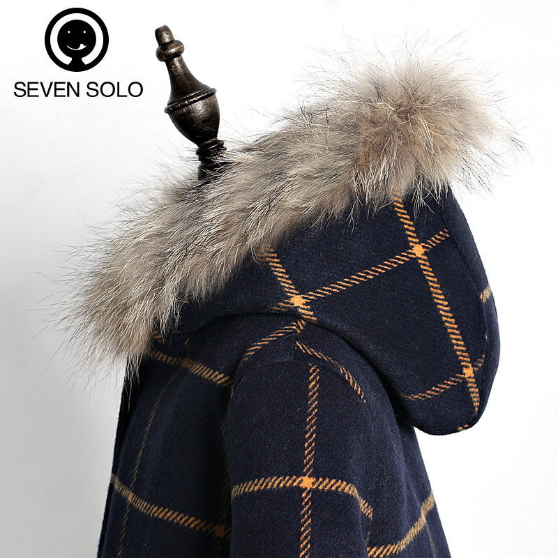 Manteau pour fille SEVEN SOLO en mélange - Ref 2162301 Image 5