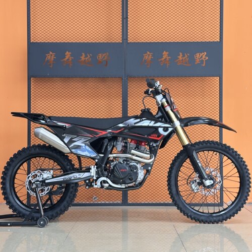 华洋T2越野摩托车高赛高架隆鑫风冷250CC四冲程链传动竞技2026款