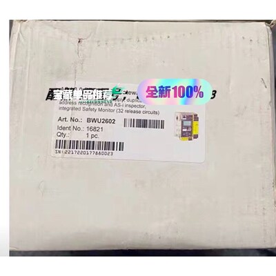 必威AS-i安全模块BWU2602 BWU2723 BWU3275 BWU2490 BWU2615  议