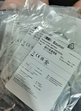 Baumer堡盟IFFM 08P17A6/KS35L接近开关10143586 传感器  议价