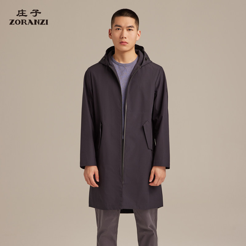 ZORANZI庄子休闲中长款春秋风衣