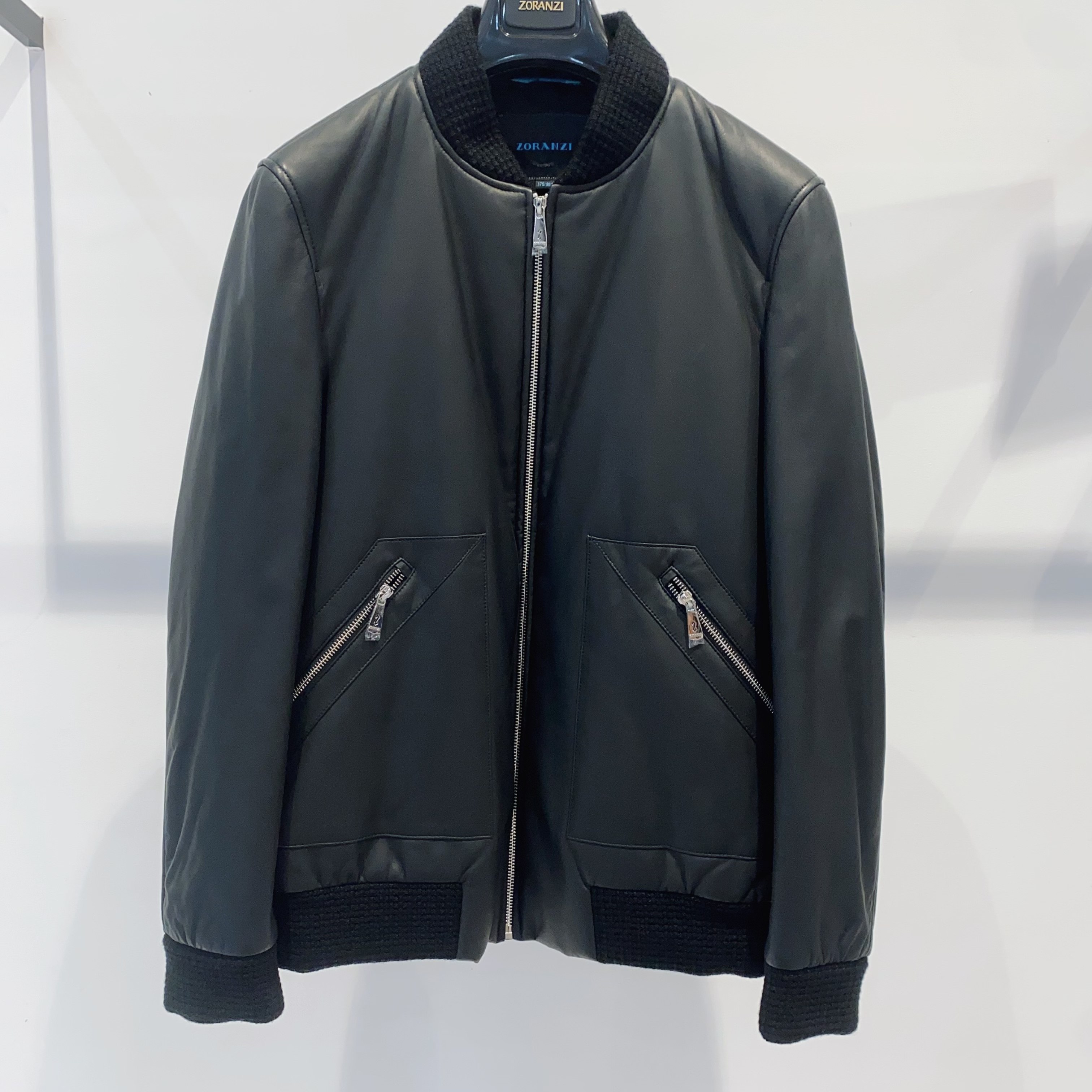 ZORANZI 庄子男士秋冬保暖小立领绵羊皮夹克皮衣外套LMQ13637,男装,皮衣,淘宝优惠券,粉丝福利购,淘宝优惠卷