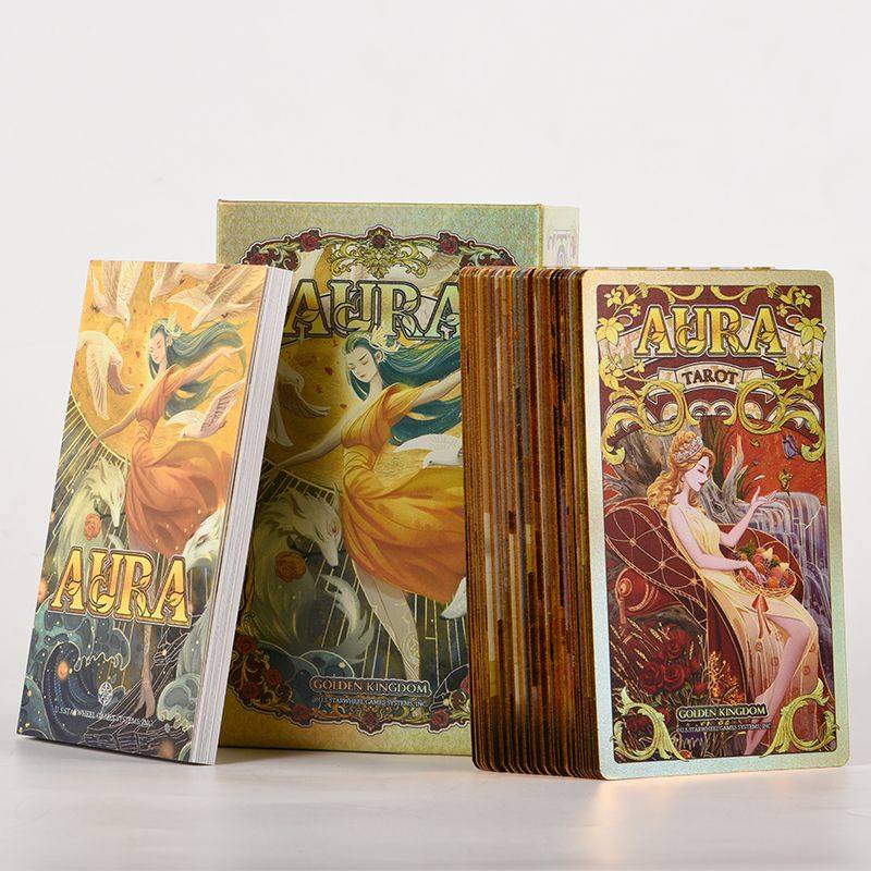 【官方正版】灵韵牌韦斯特维特伟特78张经典塔牌全套卡牌黑芯纸