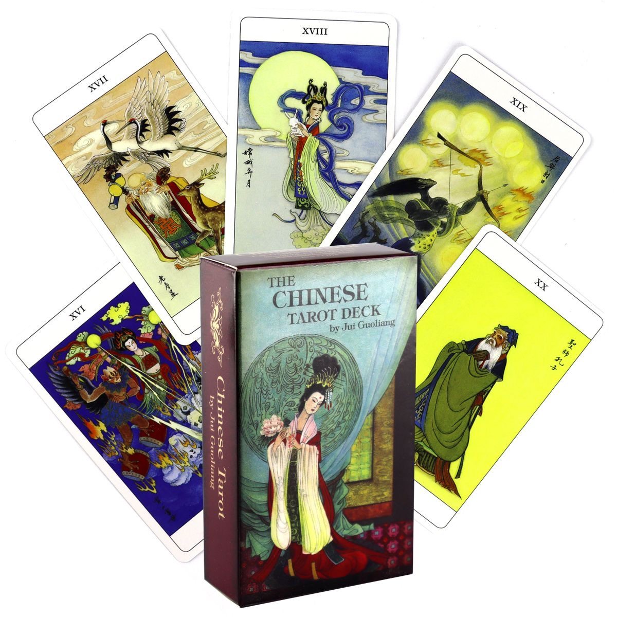 Chinese Tarot 中华神话塔卡罗10.3X6cm左右