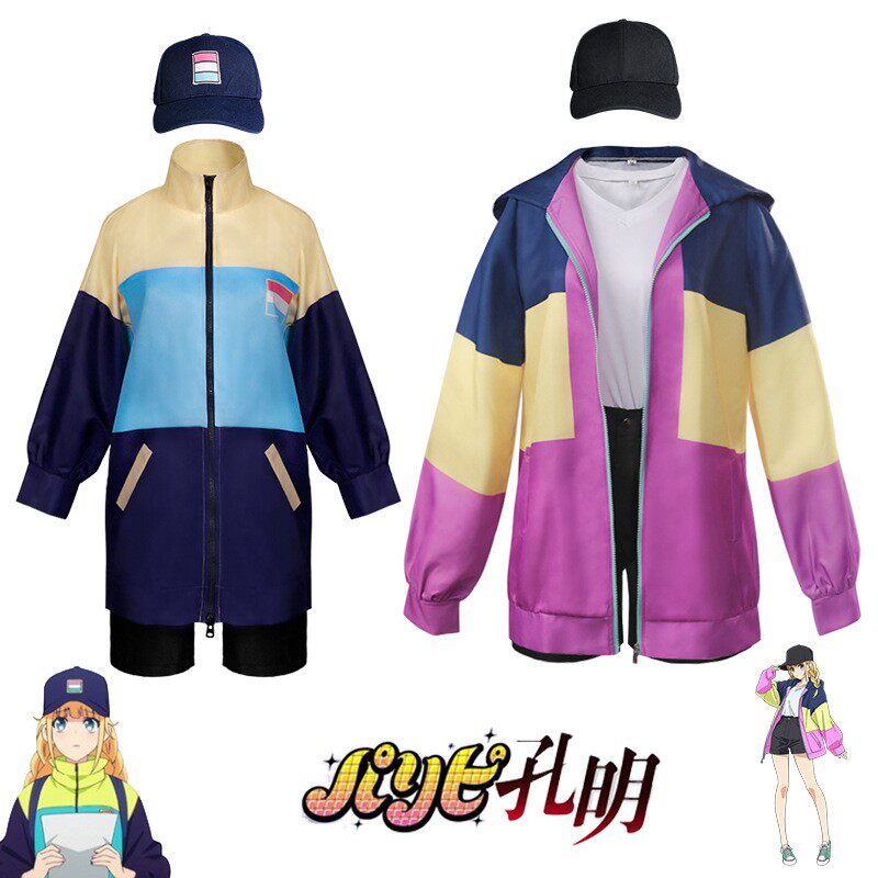 月见英子cosplay衣服派对浪客诸葛孔明黄发少女校服装日漫演出服