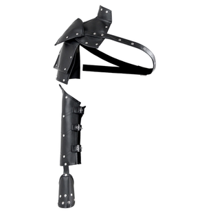 欧洲中世纪宫廷护卫单肩铠甲护肩护手臂舞台剧COSPLAY道具