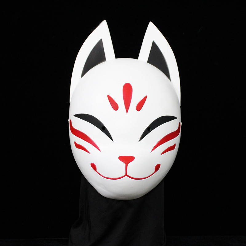 原之神游戏周边cosplay狐狸面具全脸网红变装拍摄万圣节年会道具