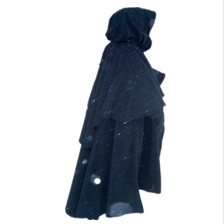 中世纪武士披风连帽斗篷修士袍巫师服话剧演绎COS写真服
