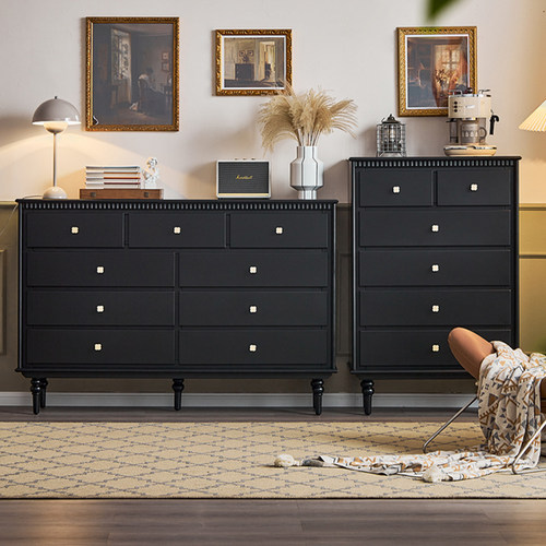 吉森木业全实木美式多用斗柜