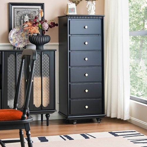 吉森可移动法式复古小斗柜