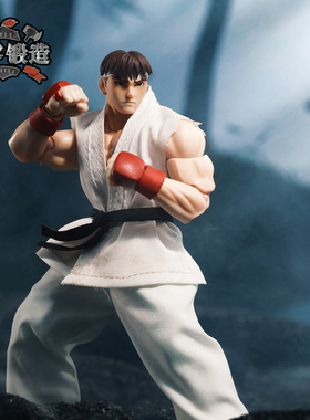 【精零锻造 现】 storm 1/12 少年街霸3 RYU隆 ken肯 布衣 衣服